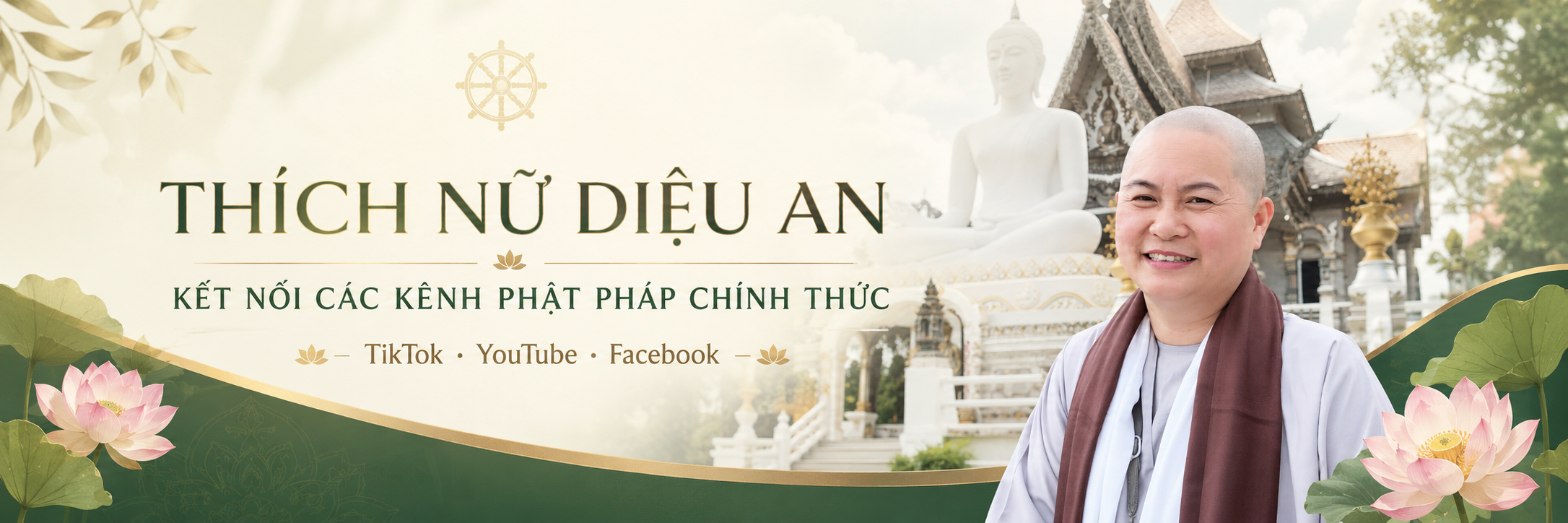 Thích Nữ Diệu An - Kết nối các kênh Phật pháp chính thức